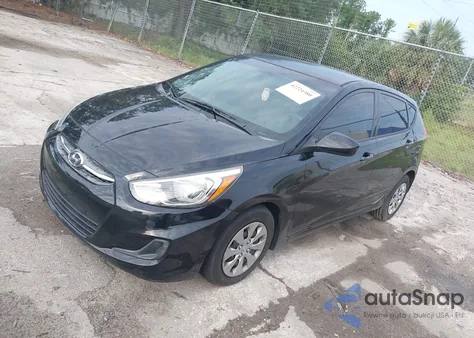 2017 Hyundai Accent Se z USA, uszkodzony, nr VIN KMHCT5AE5HU364099
